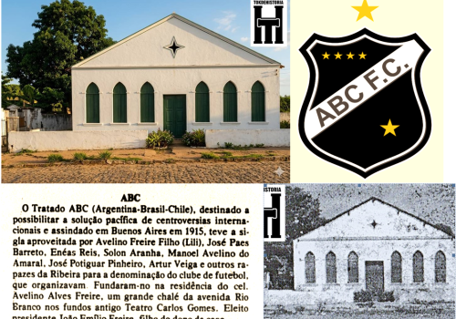 Foto da casa do Coronel Avelino, na Avenida Rio Branco, existente no livro de Lauro Pinto.